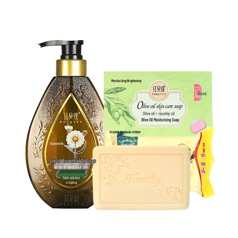 

Набор мыла Redbeti с оливковым маслом и розой и ромашкой