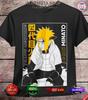 Minato Namikaze Shirt Naruto Shippuden Itachi Anime Unisex Tee T-Shirt All Size