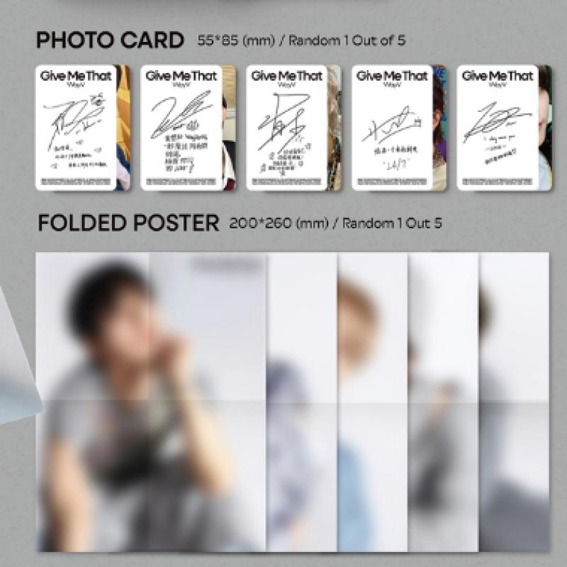 Wayv   Give Me That   Mini Album 5e  Digipack Versie. 