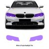 Exclusive BMW 3 Series TPU Color-Changing Protective Film: Transparent, Shifts from White to Purple to Black