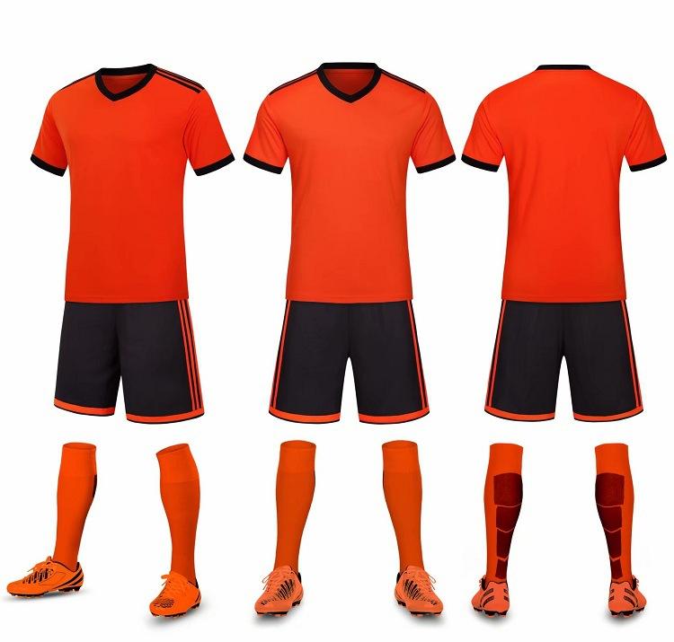 Adult Football Jersey Set Of The Same Style, Short Sleeves, Football Jersey For Primary And Secondary School Students For Football Training Matches