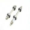 14CM 18CM Bicycle Wheel Hub Axle Front Rear 6000/6200 Bearing Solid Shaft Bicycle Axle Lever Bike Repair Tool Accessories