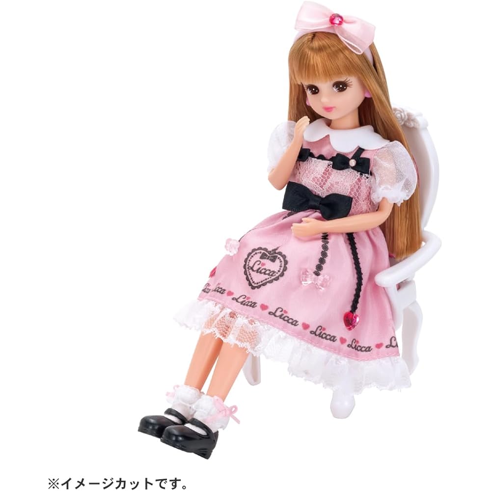 TAKARA TOMY Licca-chan Doll LD-10 Dress-Up Toy for Pretend Play Ages 3 and Up