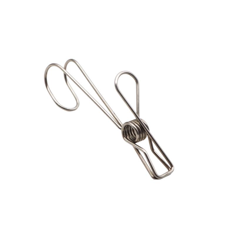Stainless Steel Kitchen Clips with Hooks for Hanging and Drying
