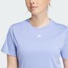 adidas Designed For Training Tee Women Tops Light-Blue IY9162