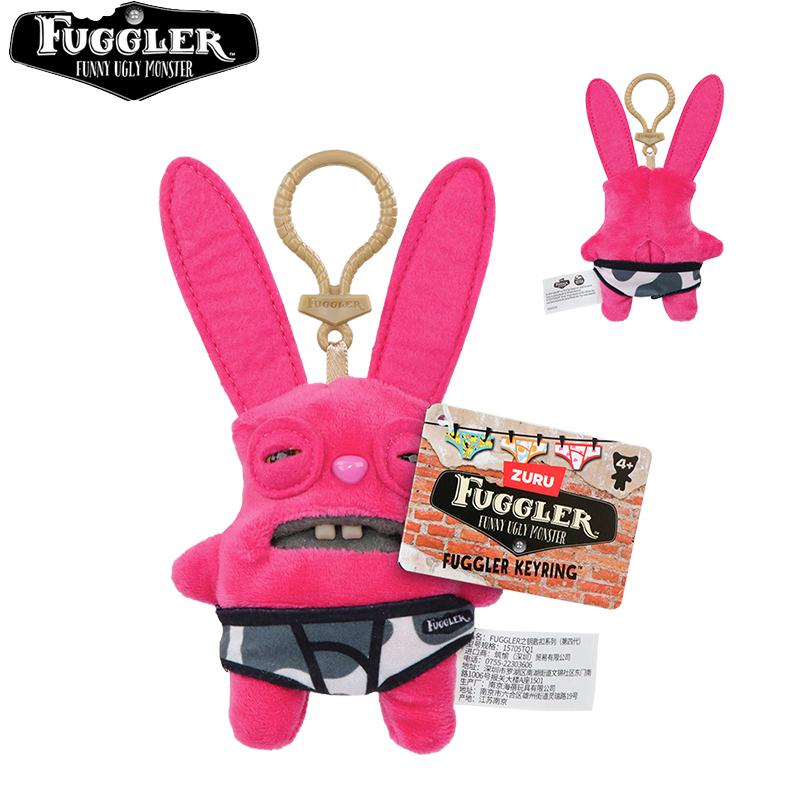 Fuggler Peluches Monstres Drôles Moches Pendentifs Monstres à Dents Kawaii Fugguler Mignonnes Poupées Peluches Accessoires de Décoration