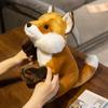 Cute Simulation Fox Plush Toy Kawaii Stuffed Wild Animals Lovely Lifelike Plushies Soft Kids Toys Birthday Gifts Home Decor