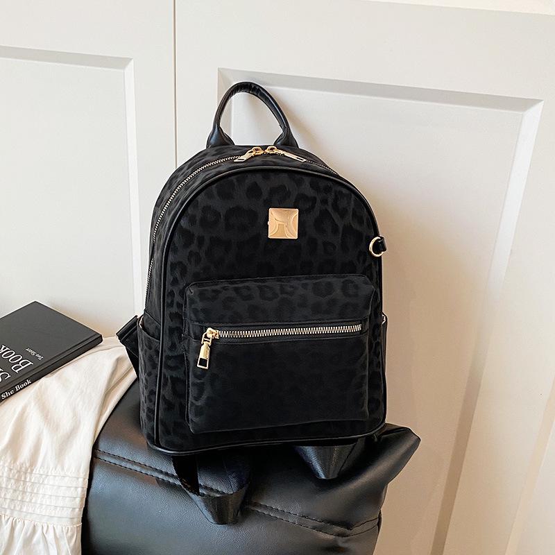 Women's High-Capacity Casual Travel Backpack - New Fashion Versatile Print for Students and Commuters