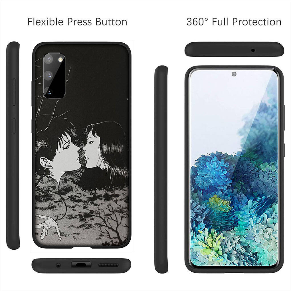 Cover for iPhone 17 16 15 Xiaomi Poco Redmi Note 14 13 12 11 Pro Max Samsung Galaxy S25 S24 OPPO Huawei Tomie Junji Ito Collection Cartoon Phone Case