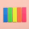 Transparent Fluorescent PET Index Tabs - Writable Student Memo Stickers
