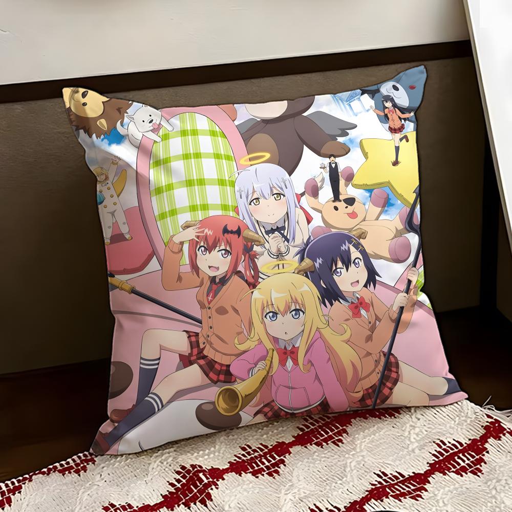 GGabriel Anime DDropout Cushion Cover Reversible Soft Durable Pillow Cover Home  Car MultiScene Use for Daily Comfort