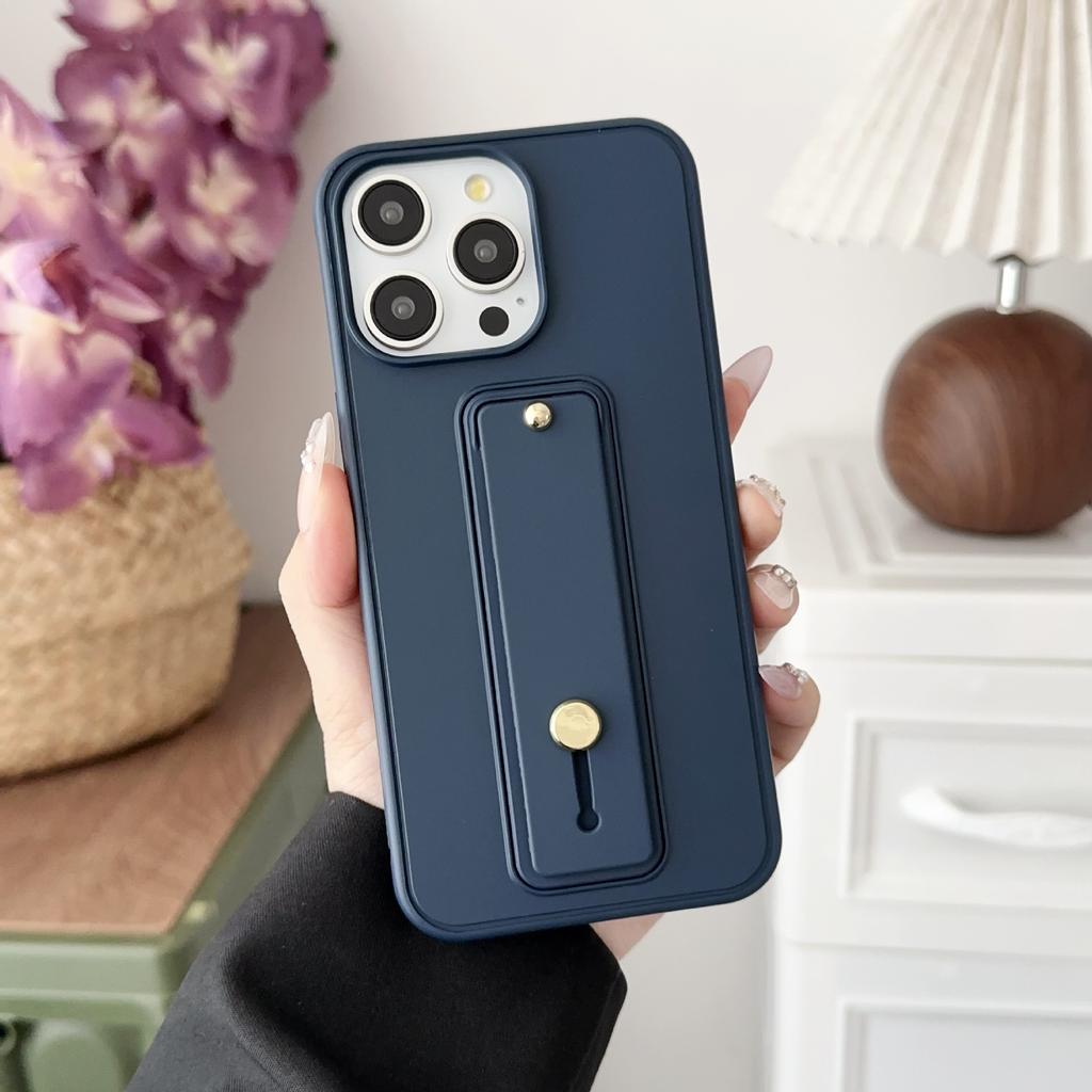 Applicable To iPhone17ProMax Creative Wristband Mobile Phone Case Apple 16Pro Matte 15 Anti-drop 14 Protective Case