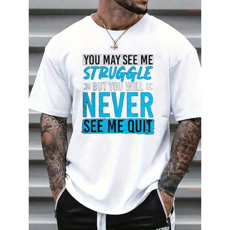Europäische Größen Herren T-Shirt Bequem Rundhals Kurzarm Weiches Atmungsaktives Oberteil Herrenmode T-Shirt