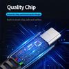 ROCK Micro USB Cable 2.4A USB Type C Charging Cables Zinc Alloy Fast Charge Data Sync Wire