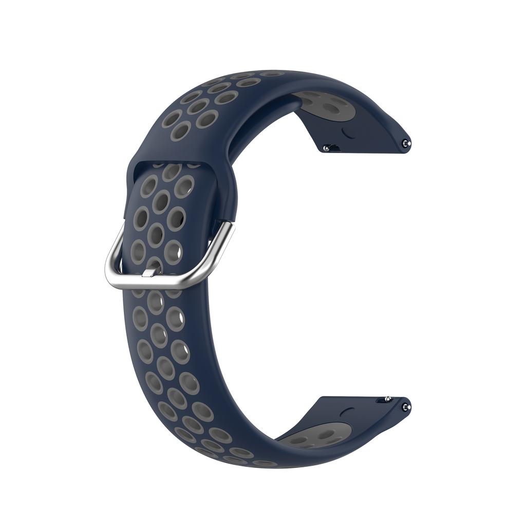 Cinturino di ricambio bicolore in PC da 20 mm per smartwatch Samsung Galaxy Watch Active/Active2
