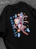 Outdoor Camp black T‑shirt Mens Tshirt Womens Tshirts with Letters Print Short Sleeves T-Shirt Casual Street Tee Shirt Top