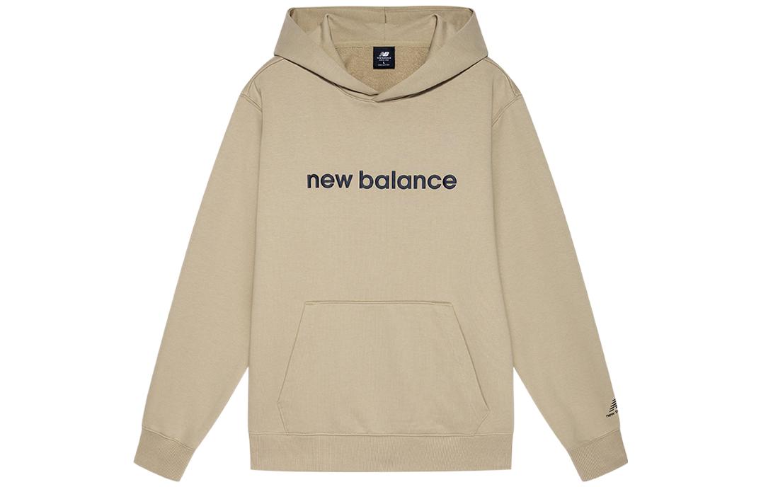 New Balance Sweatshirts Unisex Khaki Hooded Moderate Other AMT21361-MS S