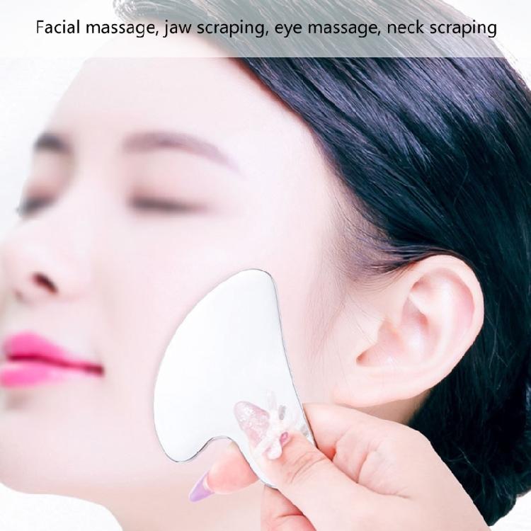 Easy To Use Stainless Steel Gua Sha Massager Metal Sculpting Massager For Daily Face Care And Elasticity Improvement