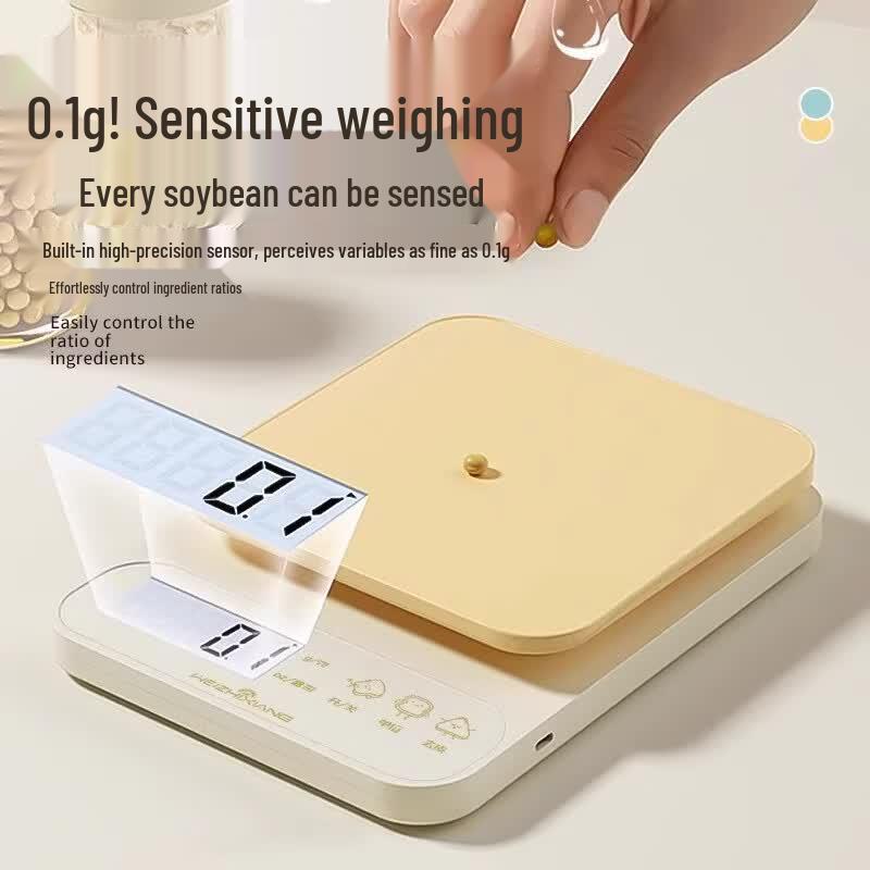 High-Precision Dual-Color Kitchen Electronic Scale (CN version)