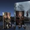 Black Myth Wukong Vinyl Protective Cover Anti-Scratch Cool Decal Cover Dustproof for PS5 Slim Disc Digital Console & Controllers