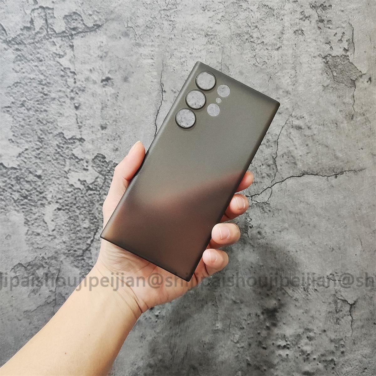 

S25 Ultra Thin PP Does Not Turn Yellow for Samsung S24ultra Phone Case Matte Hard Shell S23 Anti Fingerprint 21 Samsung S21