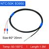 NTC 10K Temperature Sensor Waterproof Thermistor Probe Oil-Resistant Stainless Steel Industrial Use