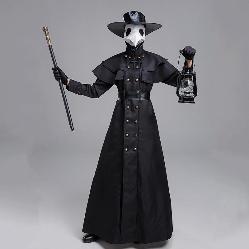 Halloween Adult Medieval Steam Punk Halloween Cos Clothing Character Cosplay Clothes Performance Costume