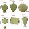 Crown Shaped Necklace Display Holder Metal Base Jewelry Organizer  Store Window Display