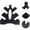 Support Haltères - Noir - Multifonctionnel - 3 Niveaux - Ergonomique - 20 Kg