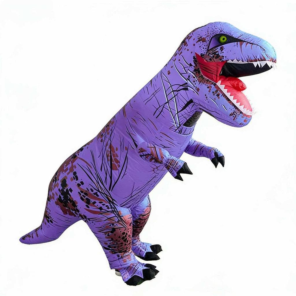 Nafukovací kostým T-Rexe pro dospělé - Vtipný Cosplay Outfit