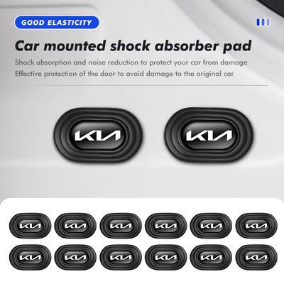 For Car Door Shock Absorbing Gasket Trunk Sound Insulation Pad Rio K5 K2 Sportage Ceed Sorento Picanto Stinger Soul