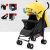 Portable Stroller Baby Sit Or Lie Down Folding Pushchair Adjustable Backrest