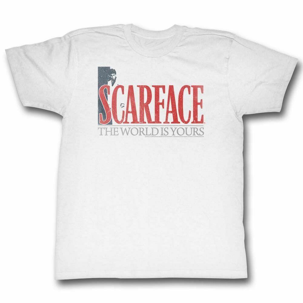 Scarface Theworldiy White T-Shirt