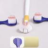 6PCS Toothbrush Three Sided U-shaped Soft Toothbrush for Comprehensive Oral Cleaning for Adults, Men and Women