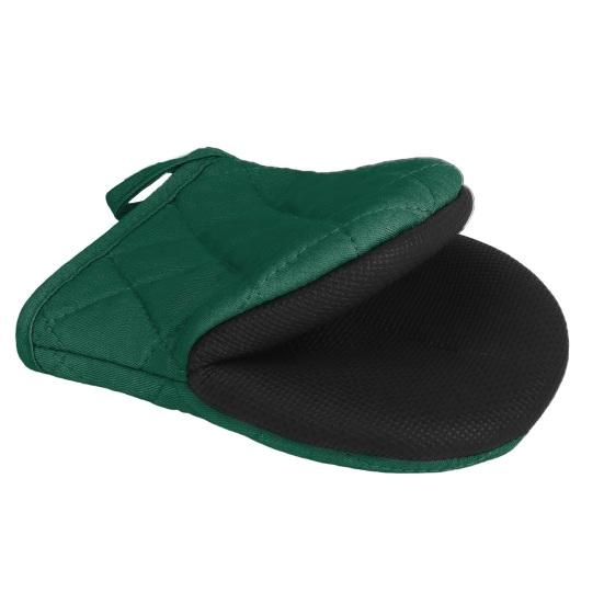 1 Manopla de Horno Corta con Agarre Antideslizante Alta Resistencia al Calor Forro de Algodón Más Grueso Cocina Microondas