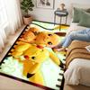 Pikachu Friendship Living Room Nonslip Area Rug Soft Carpet For Bedroom Game Playroom Sofa Office Home Decor Doormat Christmas Gift C929512