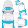 Ricokids 729200 Bear Toilet Seat Cover with Ladder, Blue
