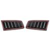 2X Engine Hood Vent For BMW E60 E90 E91 E92 E93 F30 F10 Louvers Air Scoop Bonnet Vent Cover Air Intake Cover Glossy Black