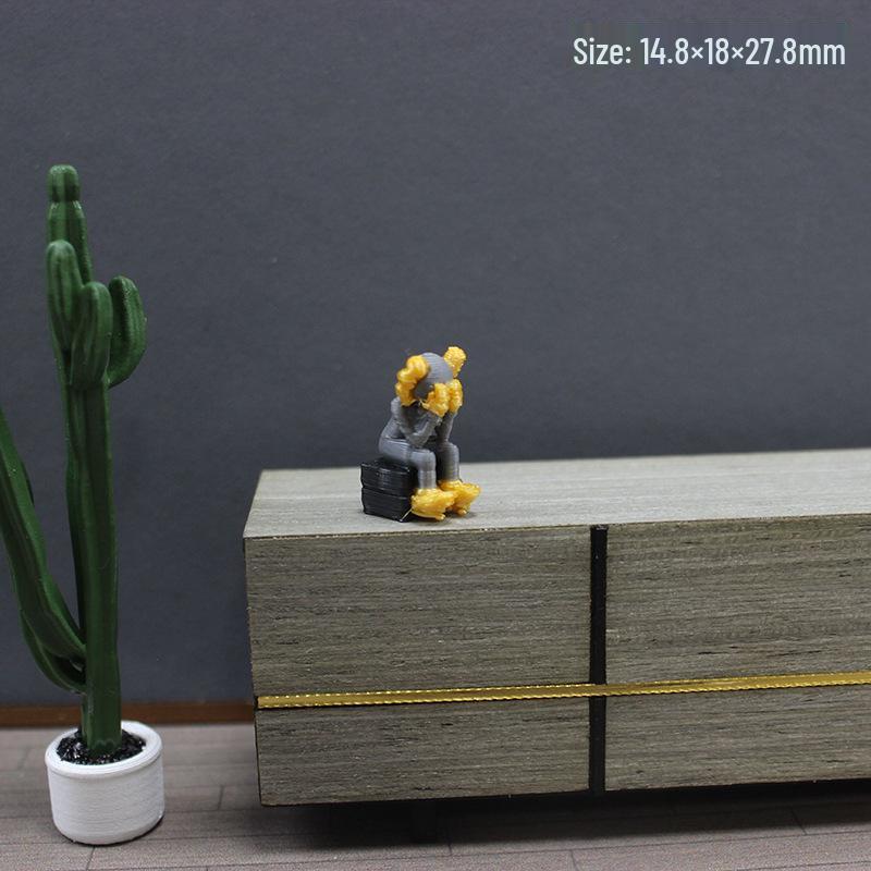 Dollhouse Miniature Art Decor Model for Photography