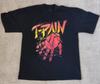 T-pain Rapper Hand Black Cotton Short Sleeve T Shirt Size S-5XL TT472 Unisex T-Shirt