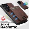 Leather Phone Case for Samsung Galaxy S26 Ultra S25 S24 Plus S23 S22 Note20U Magnet Wireless Charging Card Slot Wallet Cover