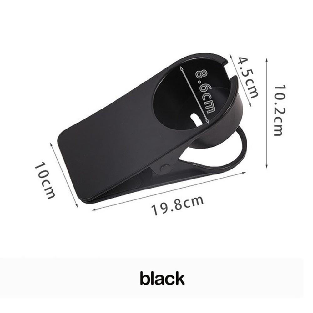 

Drink Cup Holder Holder Home Mug Office Plastic Portable Side Accessories Useful Beverage Water Coffee Kit New чёрный