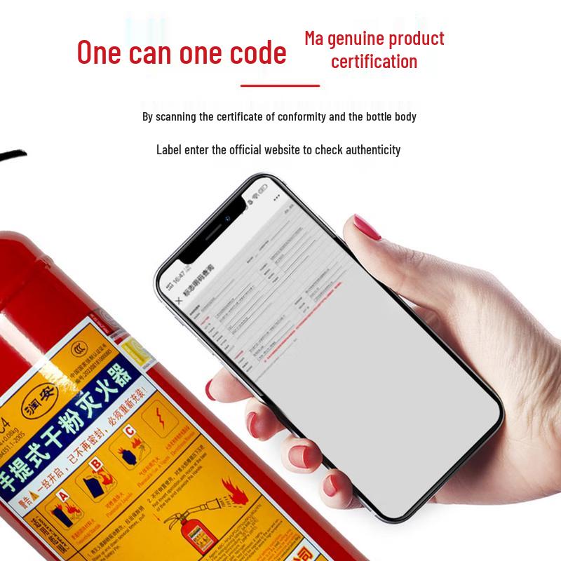 Chang Jing Tong Da 4kg Portable Dry Powder Fire Extinguisher