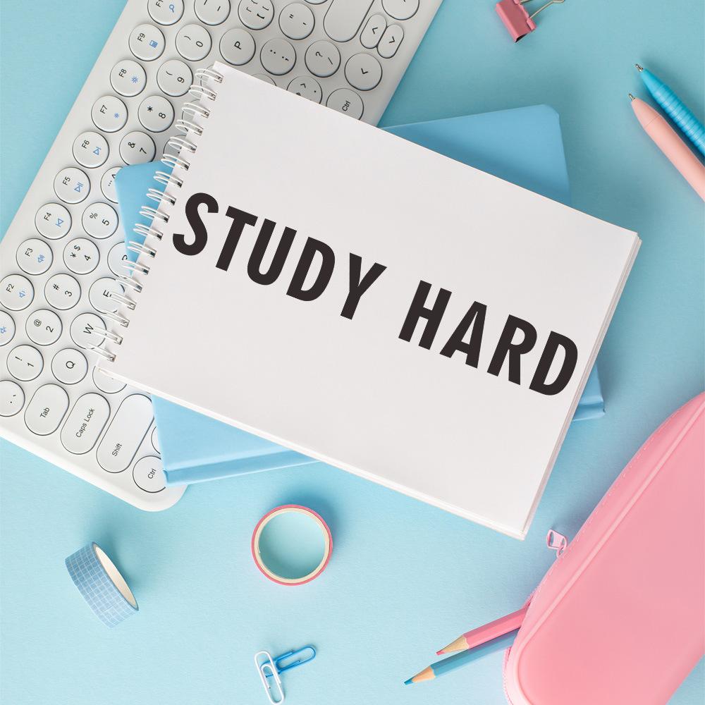 A Hand-painted Notebook with 26 English Letters Can Be Freely Pasted As Home Beautification and Decoration Wall Stickers