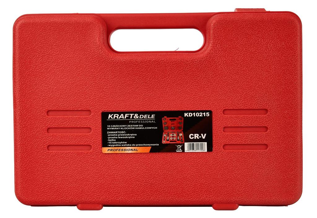 Brake pad replacement kit 18 pieces KD10215