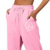 Women's Winter Sweatpants Solid Color Casual Pants Women's Fleece Sweatpants Wide Leg Straight Pants
