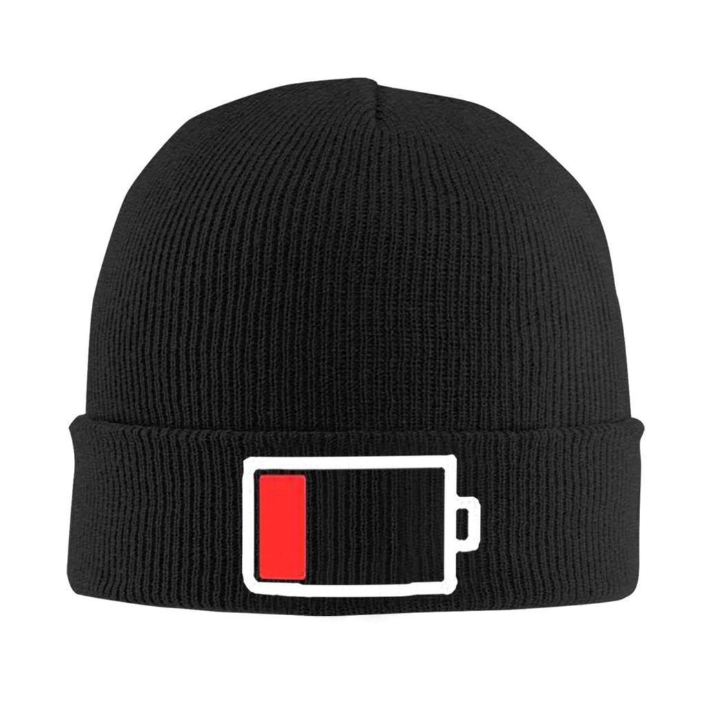 1 Batteria Batteria Scarica Cappello Caldo Lavorato a Maglia Cappello Lavorato a Maglia Invernale Cappelli Skullies Berretti Cappelli Hip Hop per Unisex