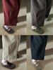 Retro Japanese Loose Fit Plus Size Corduroy Harem Pants for Women