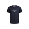 EMPORIO ARMANI SS24 T Shirt Men's Marine Blue 3D1TD4-1JUVZ-09Q9