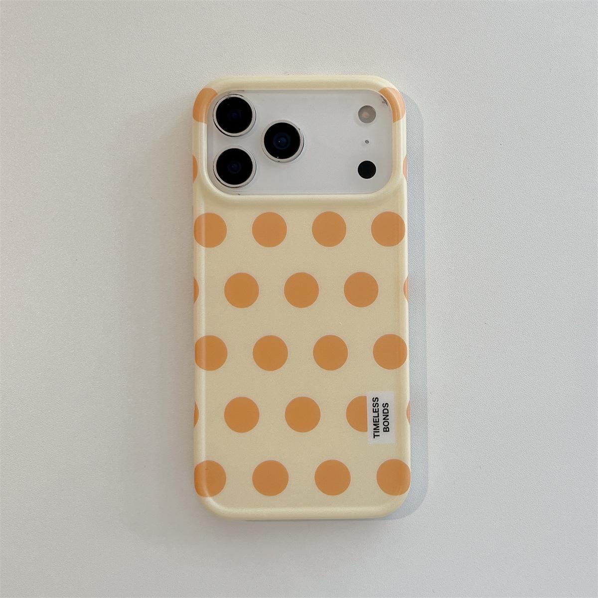 

Dopamine Polka Dot iPhone 15 Pro Max Full-Coverage Drop-Proof Case iPhone 17 Pro